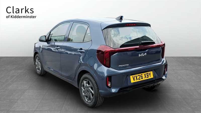 Kia Picanto 1.0 Pure Hatchback Amt Euro 6 Ss 67 Blue #4