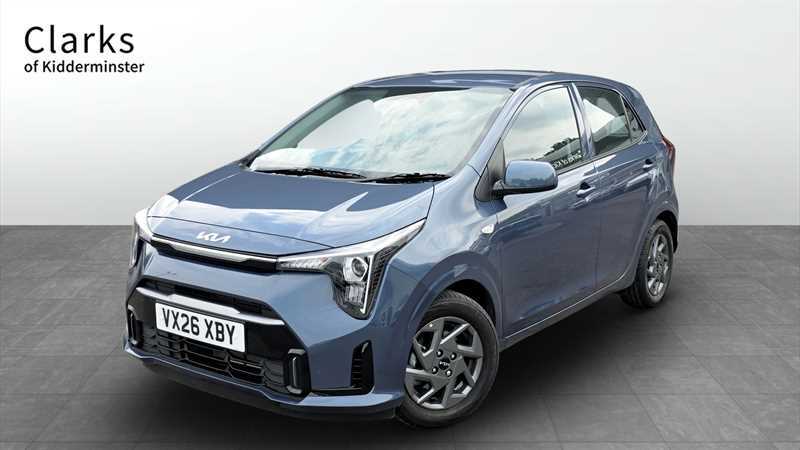 Kia Picanto 1.0 Pure Hatchback Amt Euro 6 Ss 67 Blue #2