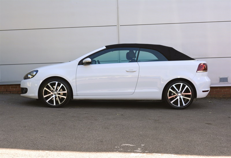 Volkswagen Golf 1.4 Tsi Gt Cabriolet Euro 5 160 White #4