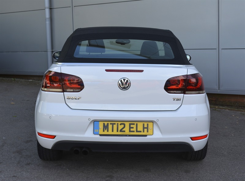 Volkswagen Golf 1.4 Tsi Gt Cabriolet Euro 5 160 White #6
