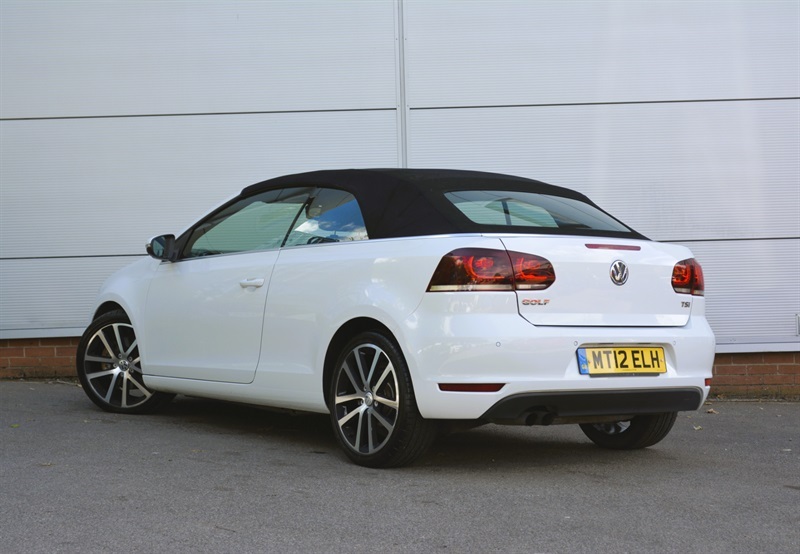 Volkswagen Golf 1.4 Tsi Gt Cabriolet Euro 5 160 White #5