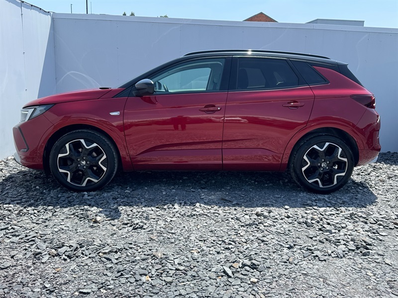 Vauxhall Grandland 1.2 Turbo Ultimate Suv Euro 6 S GD24FYB Red #4