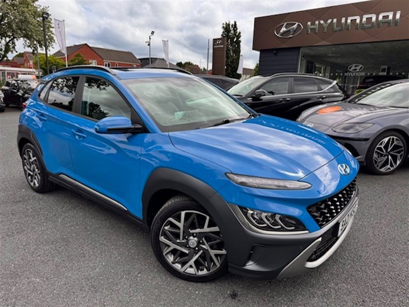 Hyundai Kona 1.6 H-gdi Ultimate Suv Hybrid Dct Euro Blue