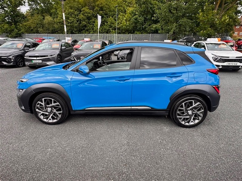 Hyundai Kona 1.6 H-gdi Ultimate Suv Hybrid Dct Euro Blue #4