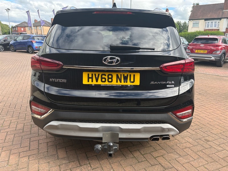 Hyundai Santa Fe 2.2 Crdi Premium Se Suv 4Wd Euro 6 Black #4