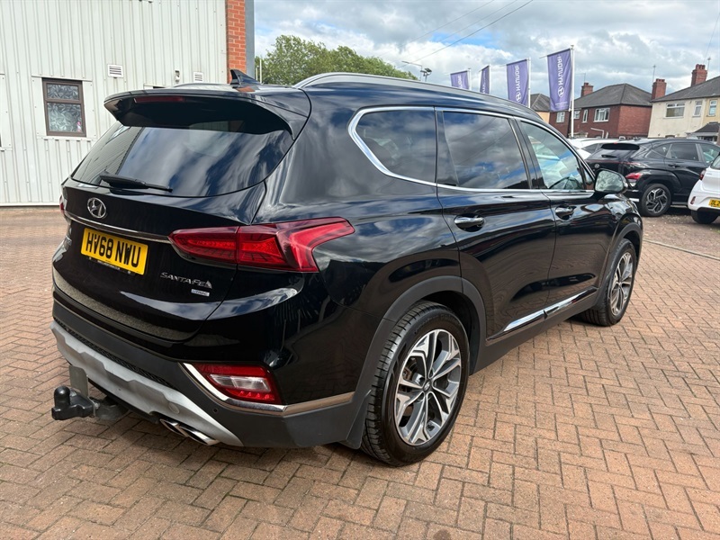 Hyundai Santa Fe 2.2 Crdi Premium Se Suv 4Wd Euro 6 Black #3