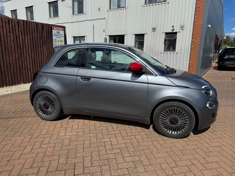 Fiat 500E 42Kwh Red Hatchback 118 Ps Grey #2
