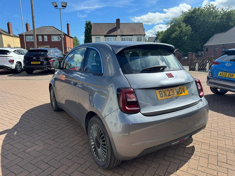 Fiat 500E 42Kwh Red Hatchback 118 Ps Grey #5