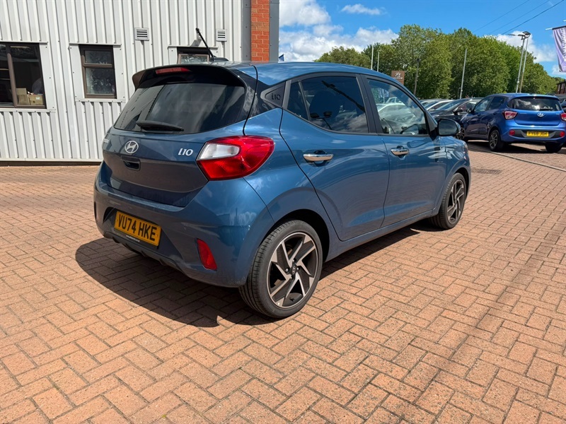 Hyundai I10 1.2 Premium Hatchback Euro 6 S Blue #3
