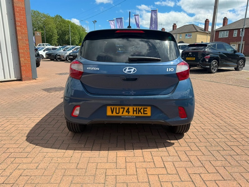 Hyundai I10 1.2 Premium Hatchback Euro 6 S Blue #4