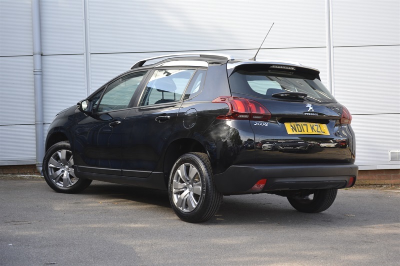 Peugeot 2008 1.2 Puretech Active Suv Euro 6 Black #4