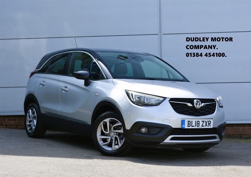 Vauxhall Crossland 1.2 Turbo Ecotec Gpf Tech Line Nav Suv Silver
