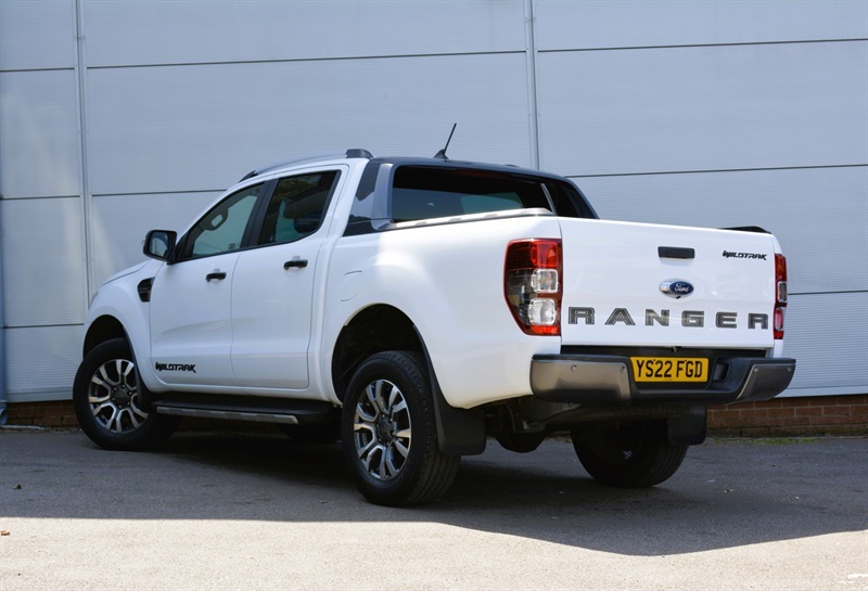 Ford Ranger 2.0 Ecoblue Wildtrak Pickup Double Cab White #4