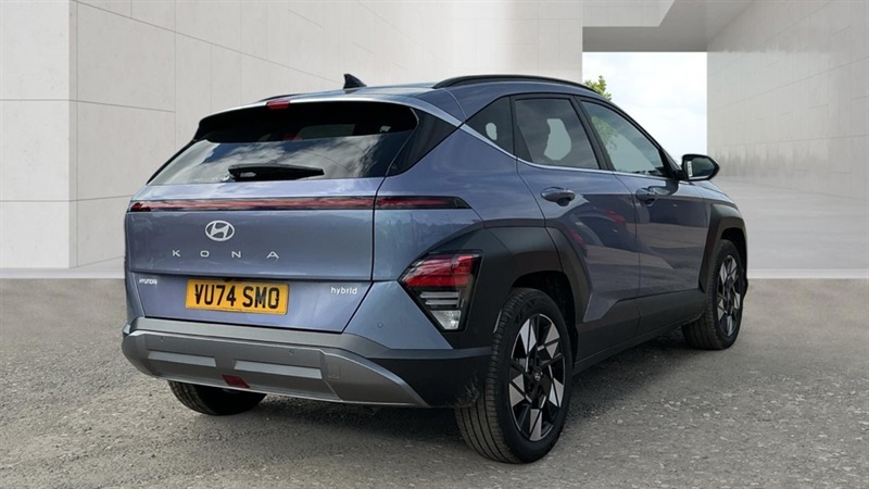 Hyundai Kona 1.6 H-gdi Ultimate Suv Hybrid Dct Euro Blue #4