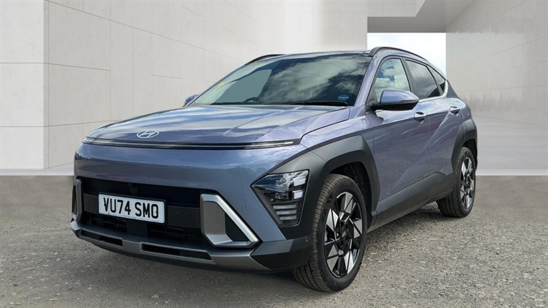 Hyundai Kona 1.6 H-gdi Ultimate Suv Hybrid Dct Euro Blue #2