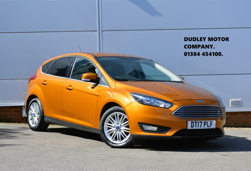Ford Focus 1.0T Ecoboost Zetec Edition Hatchback A Orange