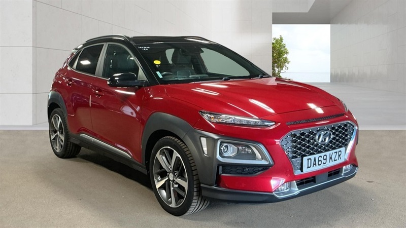 Hyundai Kona 1.6 T-gdi Premium Gt Suv Dct 4Wd Euro 6 Red