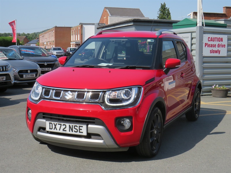 Suzuki Ignis 1.2 Dualjet Mhev Sz5 Hatchback Hybrid C Red #3