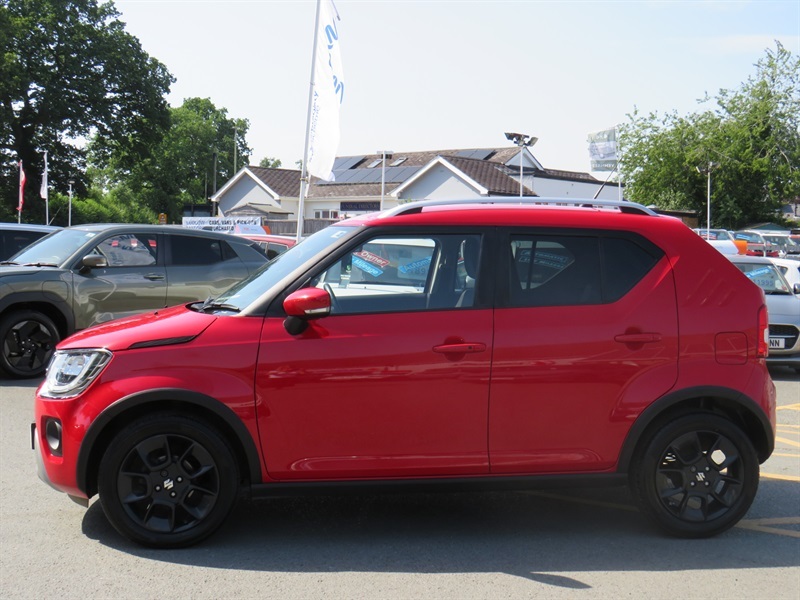 Suzuki Ignis 1.2 Dualjet Mhev Sz5 Hatchback Hybrid C Red #4