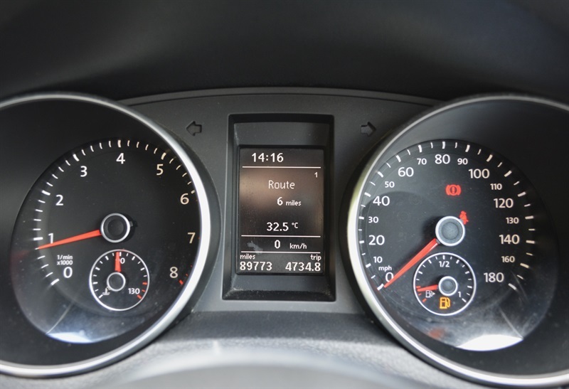 Volkswagen Golf 2.0 Tdi Gt Euro Black #9