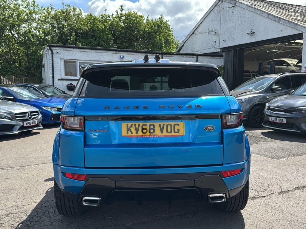 Land Rover Range Rover Evoque 2L Landmark KV68VOG Blue #6