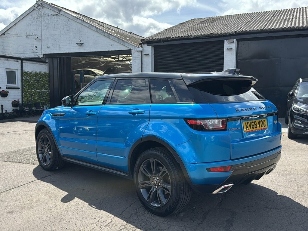 Land Rover Range Rover Evoque 2L Landmark KV68VOG Blue #5
