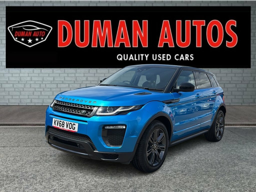 Land Rover Range Rover Evoque 2L Landmark KV68VOG Blue #3