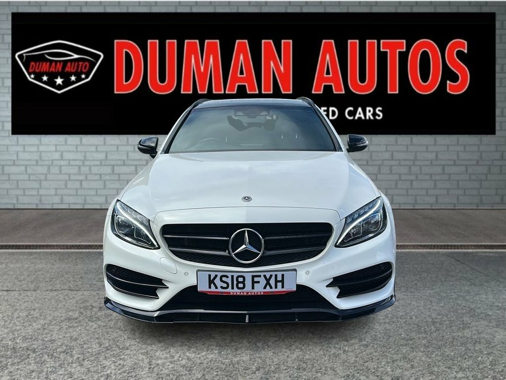 Mercedes-Benz C Class 2.1L Amg Line White