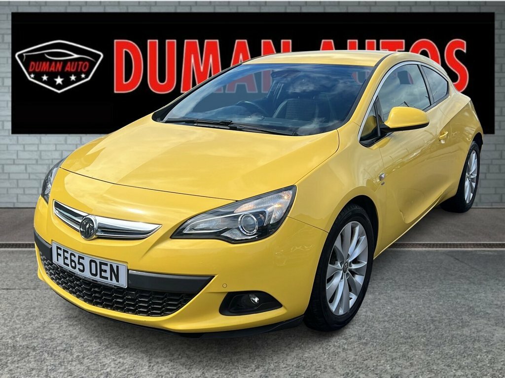 Vauxhall Astra GTC 2L Sri Yellow #3