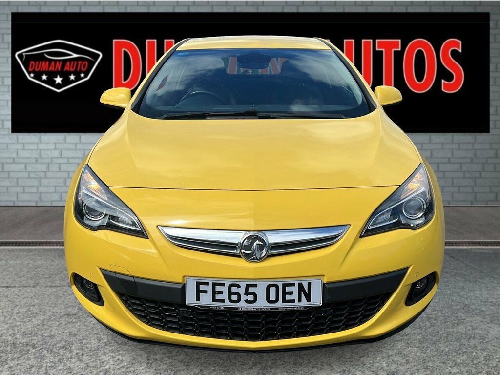Vauxhall Astra GTC 2L Sri Yellow #2