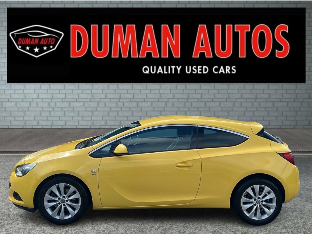 Vauxhall Astra GTC 2L Sri Yellow #4