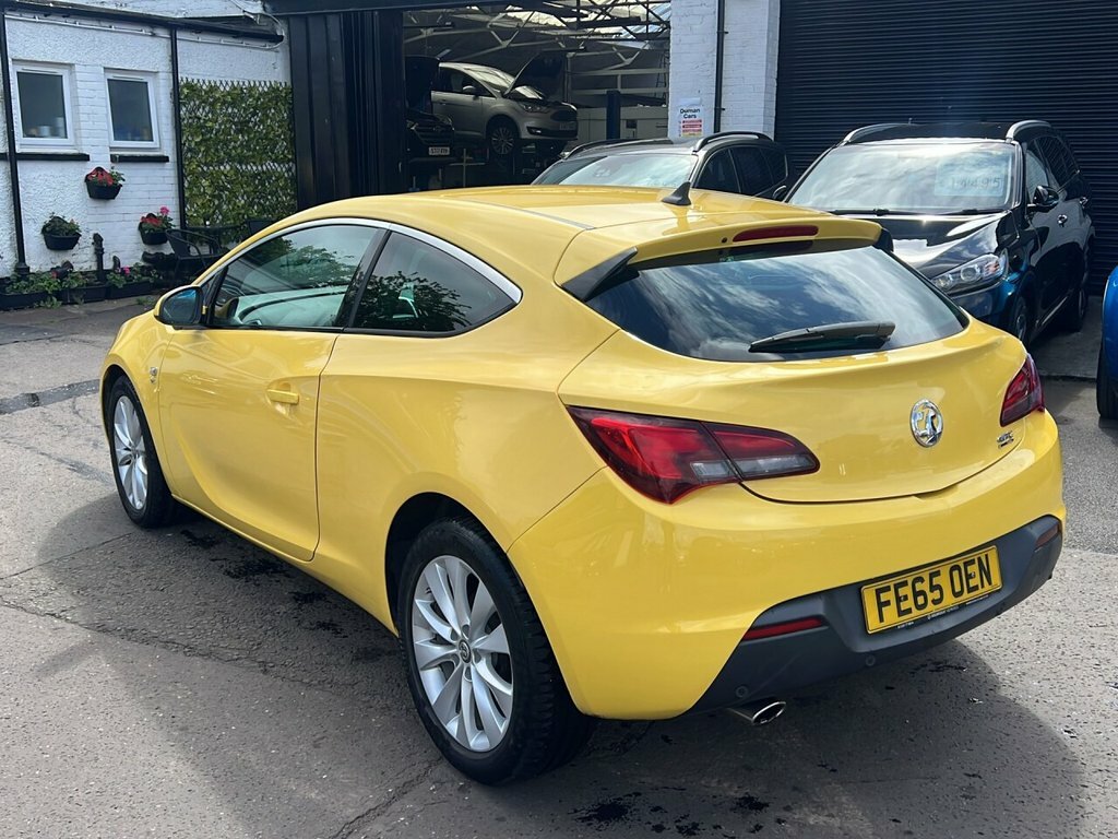 Vauxhall Astra GTC 2L Sri Yellow #5
