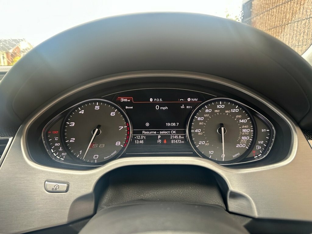 Audi S8 Saloon Black #18