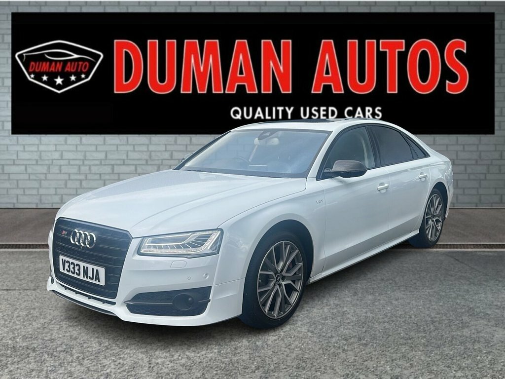 Audi S8 4L Plus White #2