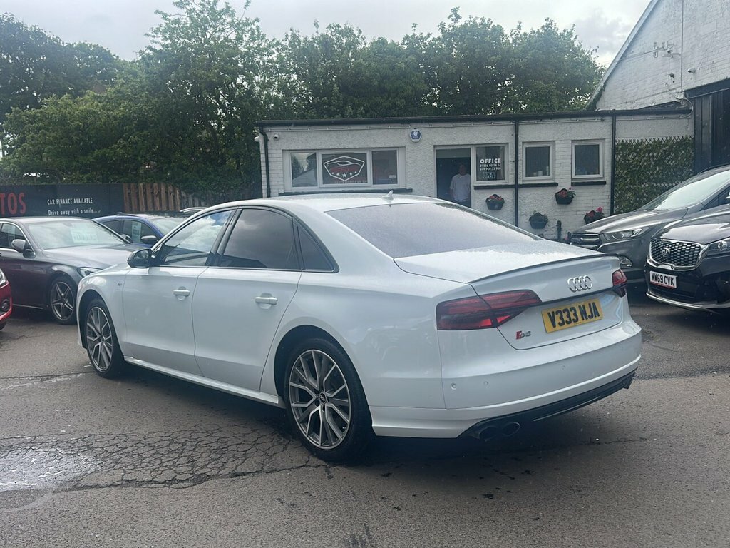 Audi S8 4L Plus White #3