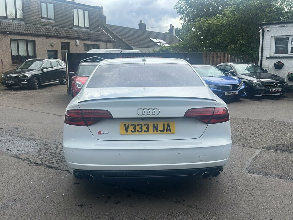 Audi S8 4L Plus White #4