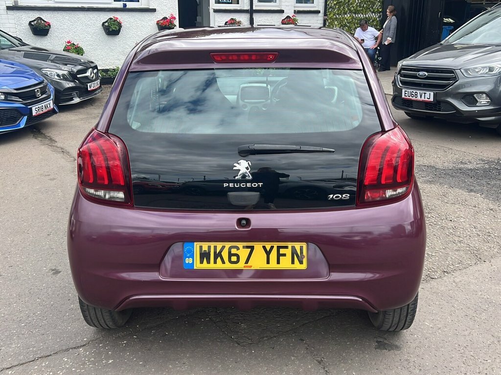 Peugeot 108 1L Active Purple #6
