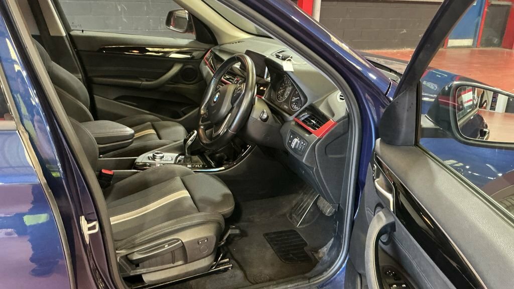 BMW X1 1 Series 2.0Td 120D M Sport Xdrive Hatchback Blue #11