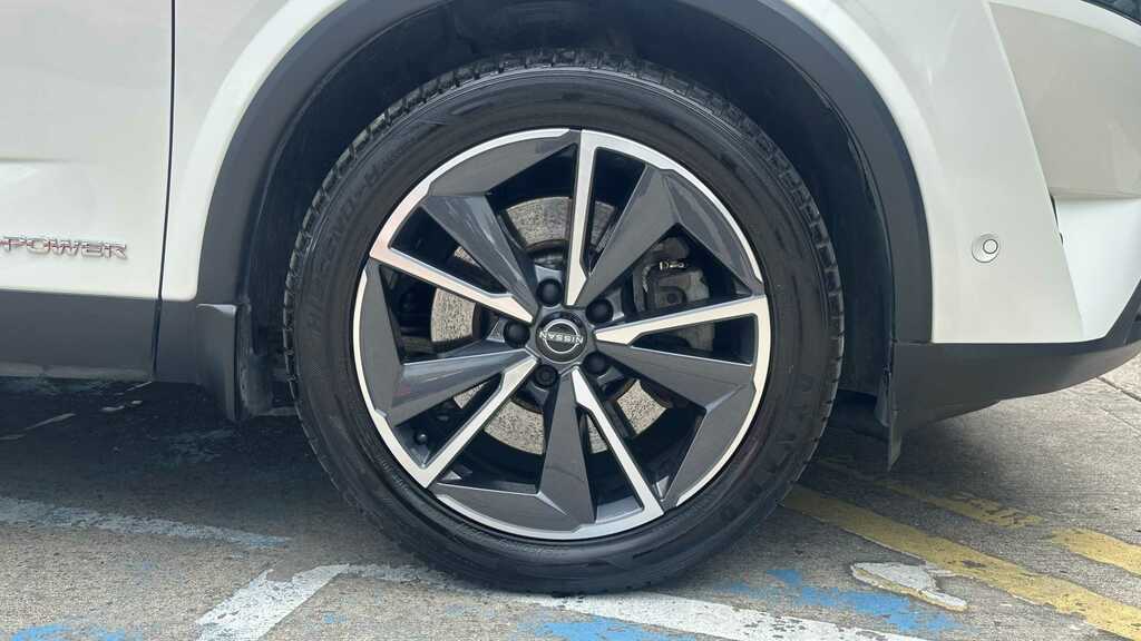 Nissan Qashqai Tekna E-power Aut White #5
