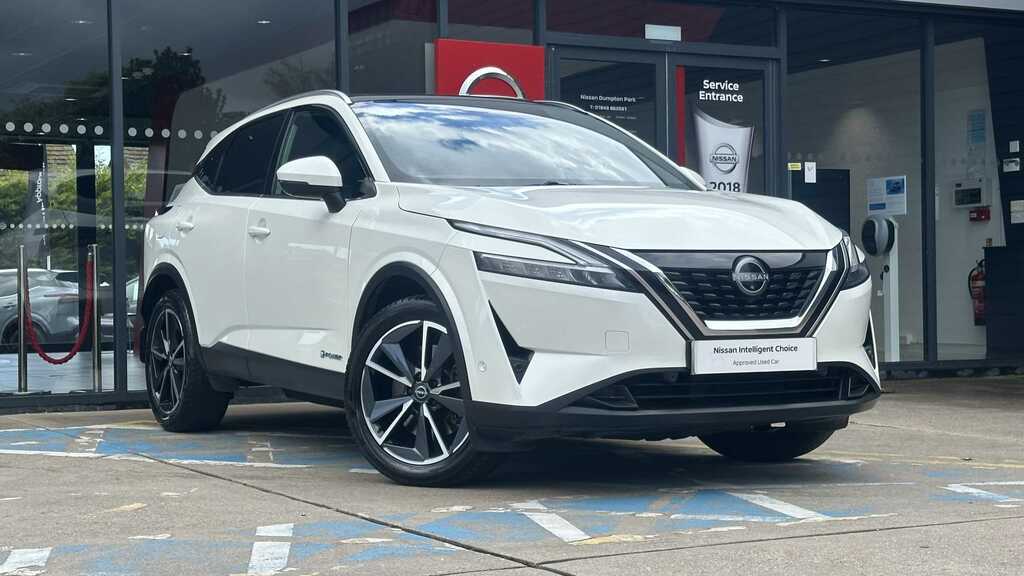 Nissan Qashqai Tekna E-power Aut White