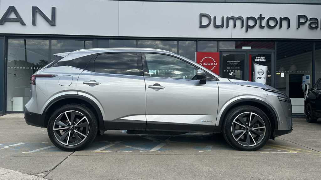 Nissan Qashqai Tekna E-power Aut Silver #2