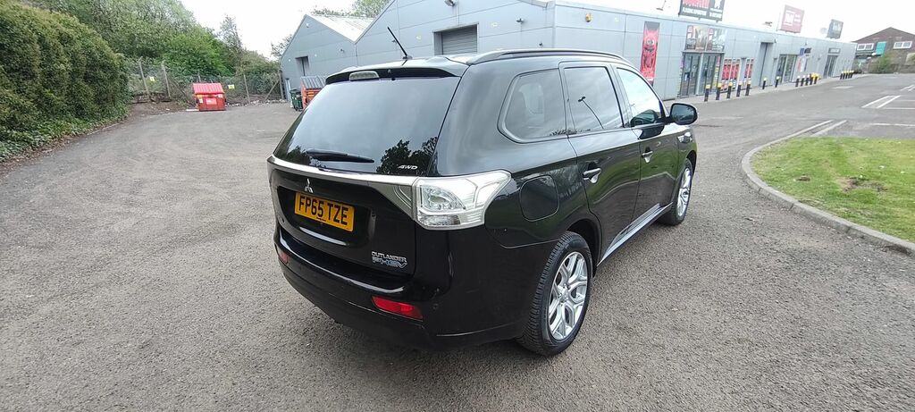 Mitsubishi Outlander 2.0H 12Kwh Gx3h Suv Plug-in Hybrid Cvt FP65TZE Black #5