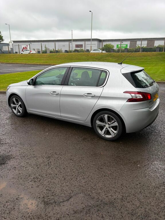 Peugeot 308 1.6 E-hdi Allure Hatchback Euro KW63TVJ Silver #3