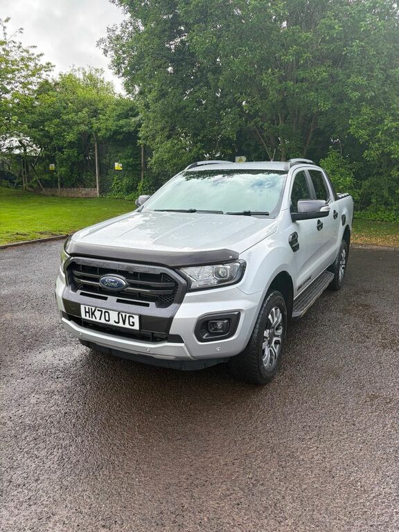Ford Ranger 2.0 Ecoblue Wildtrak Pickup Double Cab Silver