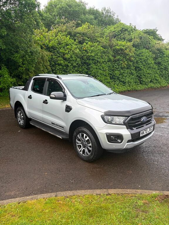 Ford Ranger 2.0 Ecoblue Wildtrak Pickup Double Cab HK70JVG Silver #6