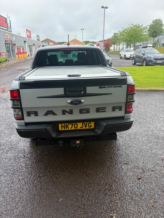 Ford Ranger 2.0 Ecoblue Wildtrak Pickup Double Cab HK70JVG Silver #3