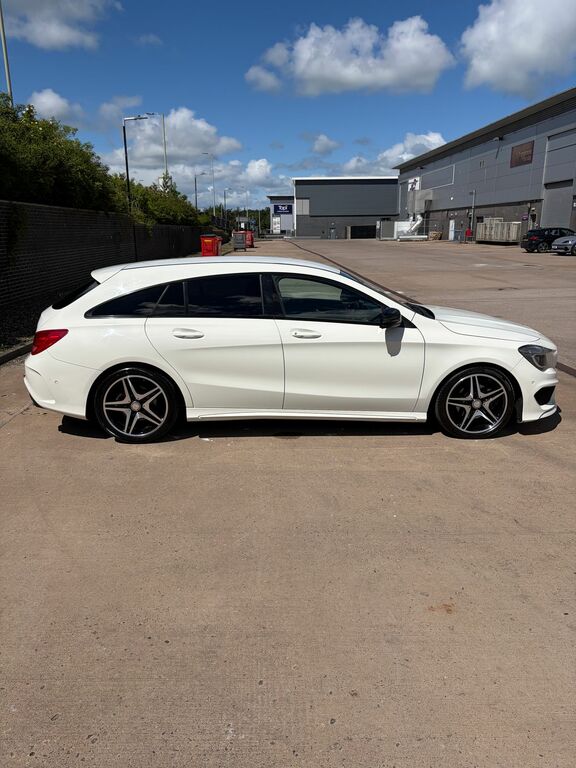 Mercedes-Benz CLA Class 1.6 Cla180 Amg Sport Shooting Brake Man White #6