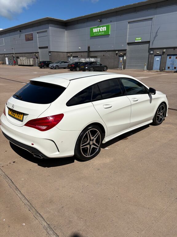 Mercedes-Benz CLA Class 1.6 Cla180 Amg Sport Shooting Brake Man White #5