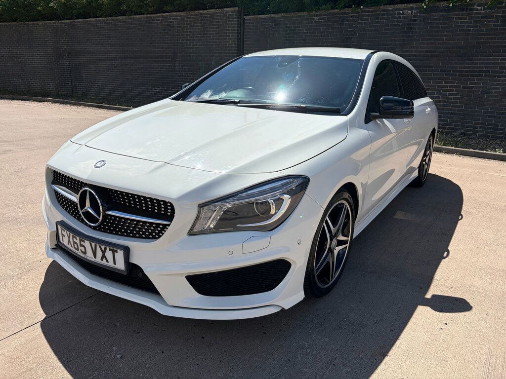 Mercedes-Benz CLA Class 1.6 Cla180 Amg Sport Shooting Brake Man White