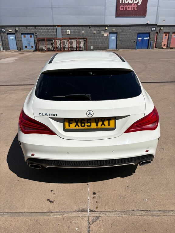 Mercedes-Benz CLA Class 1.6 Cla180 Amg Sport Shooting Brake Man White #4